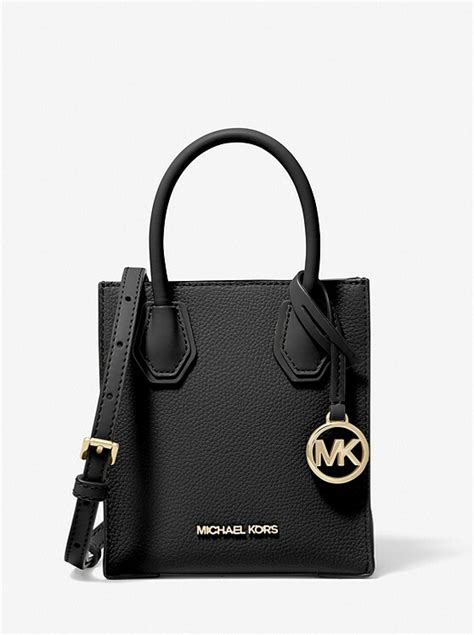 gold pebble leather michael kors tote|Michael Kors mercer extra small.